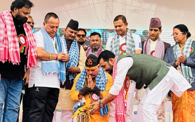 वीरगंजमा एकसाथ करिब १३ हजार छात्रा आत्मारक्षा तालिममा सहभागी