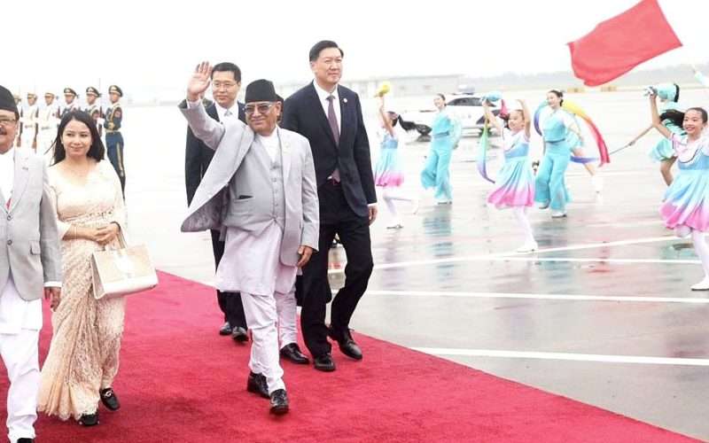 प्रधानमन्त्री पुष्पकमल दाहाल ‘प्रचण्ड’ आज बेइजिङमा