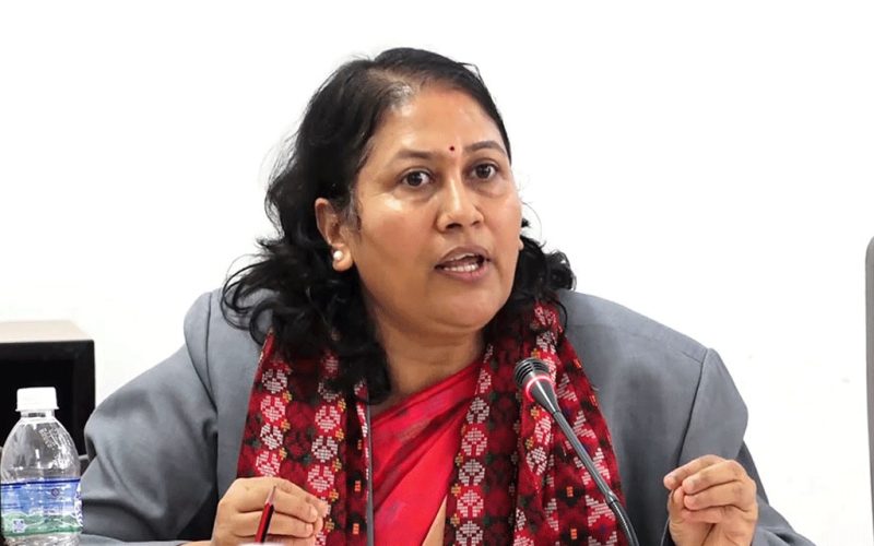 शिक्षा मन्त्री भट्टराईले दिइन् राजीनामा