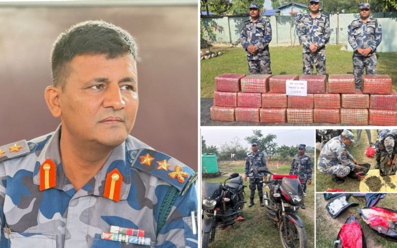 पर्सामा सशस्त्र प्रहरी द्वारा पाँच महिनामै साढे १३ करोडभन्दा बढीको अवैध सामान बरामद
