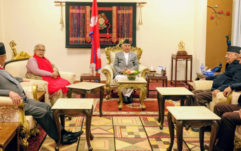 सरकार र दलबीच विश्वासको वातावरण बनाउने प्रयास