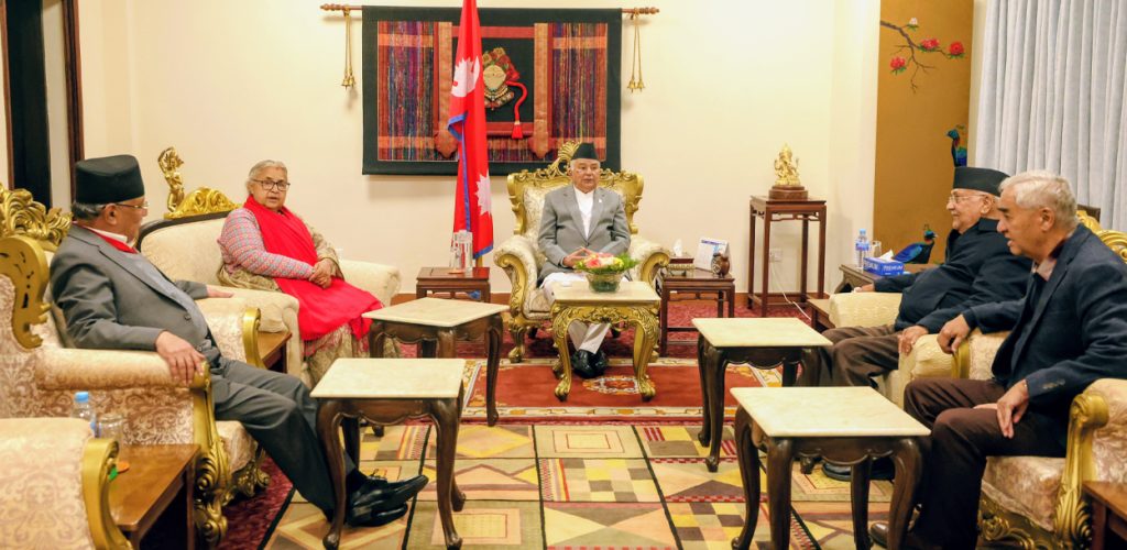 सरकार र दलबीच विश्वासको वातावरण बनाउने प्रयास