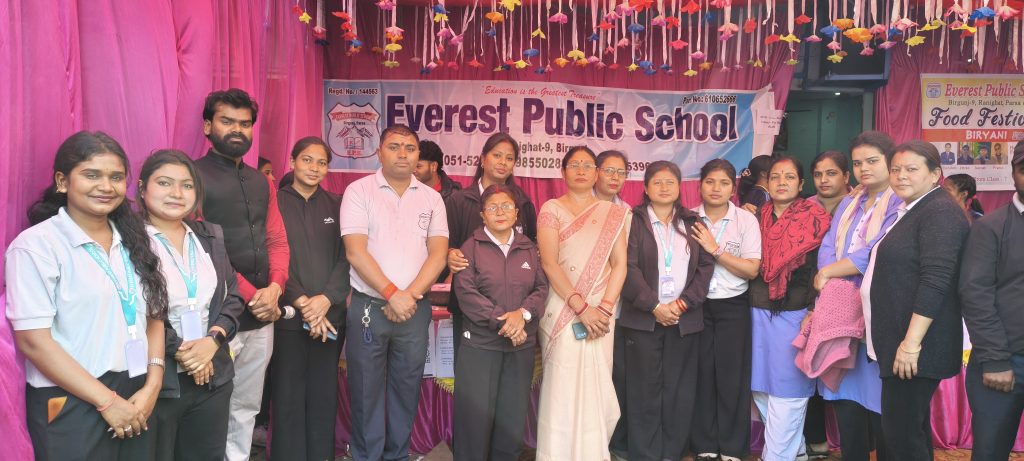 एभरेष्ट पब्लिक स्कुलद्वारा फुड फेसटिबल कार्यक्रम सम्पन्न