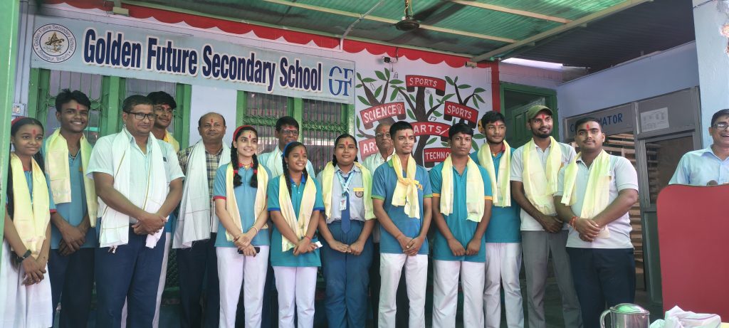 गोल्डेन फ्युचरमा विद्यार्थी नेतृत्व विकासका लागि तीन क्लब  गठन